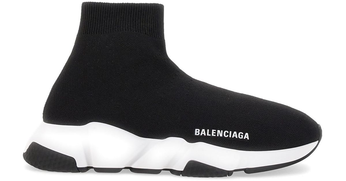 Balenciaga Sneaker Speed In Maglia Riciclato in Black | Lyst Australia