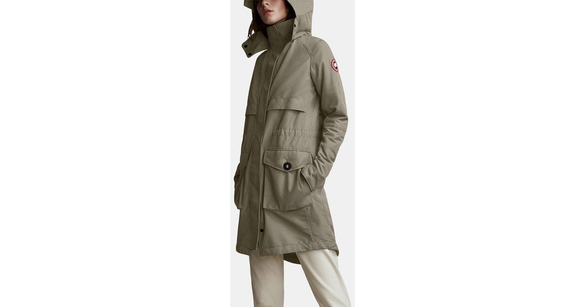canada goose cavalry trench coat