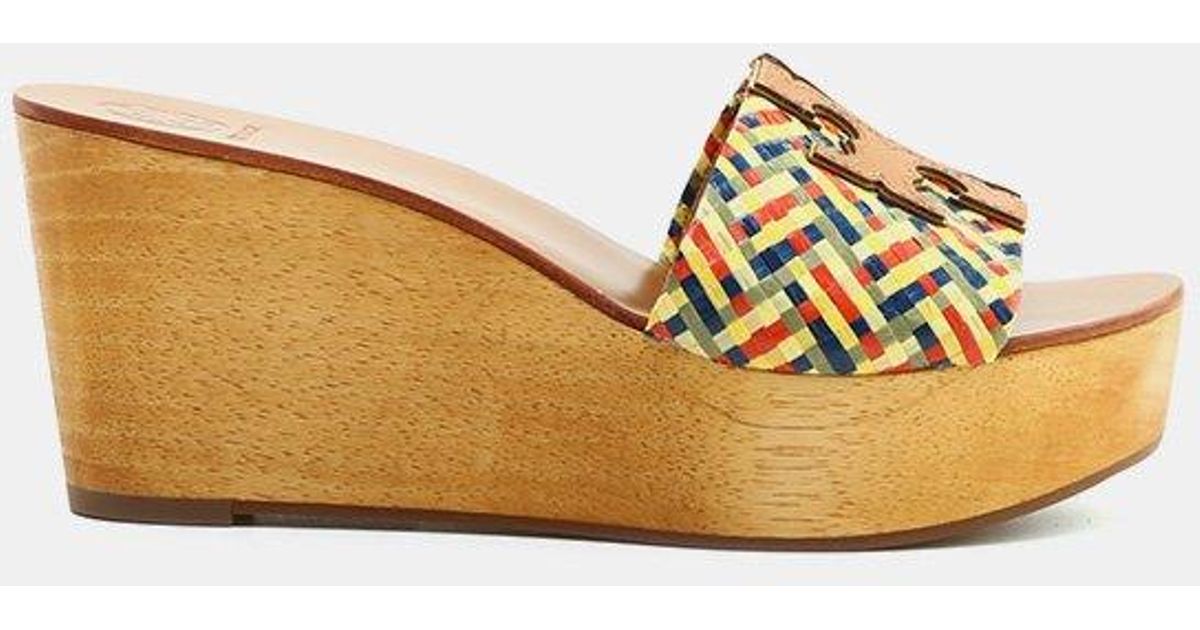 tory burch ines wedge sandals