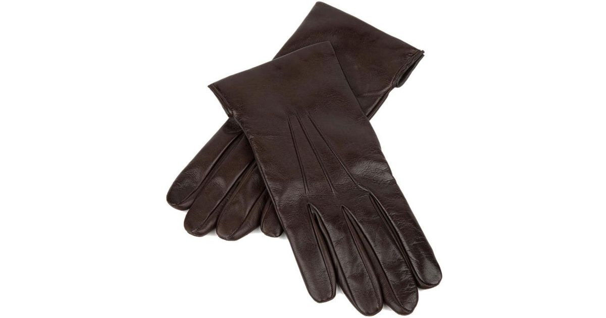 Mens Accessories Gloves Embassy London Leather Thaw in Black for Men 