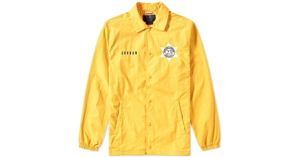 yellow jordan jacket