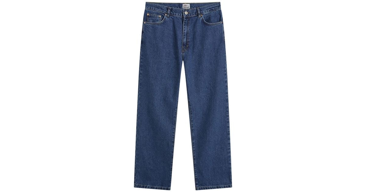 Denum Blue Color Code Stan Ray Wide 5 Denim Jeans in Blue for Men | Lyst