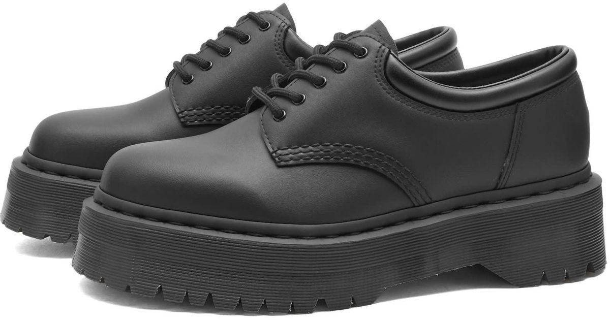 Dr. Martens 8053 Quad Mono Shoes in Black | Lyst