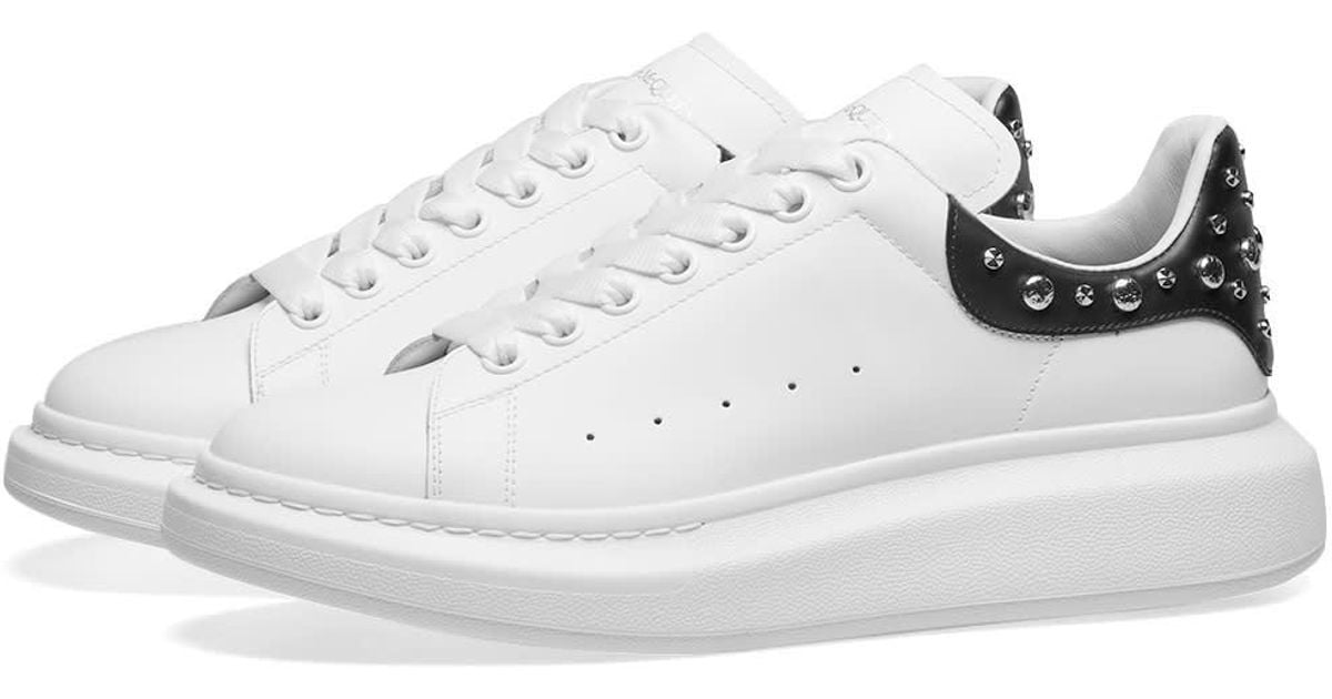 alexander mcqueen wedge sole knit sneaker