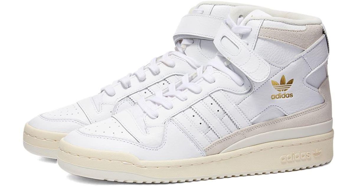 adidas Leather Forum 84 Hi in White for Men - Lyst