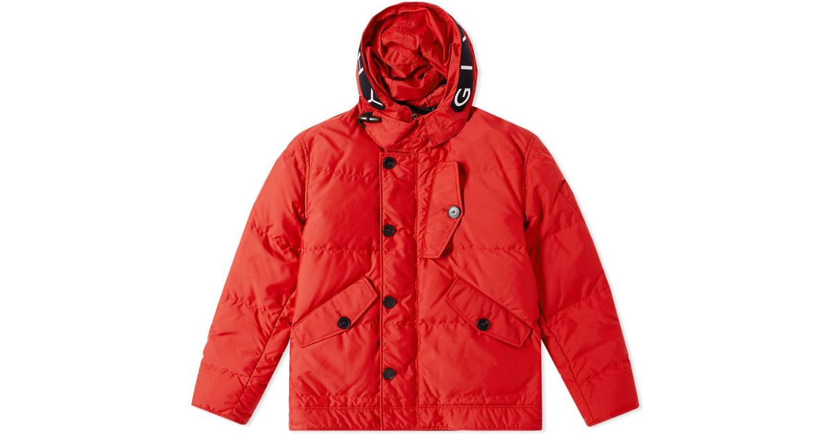 givenchy hooded down parka