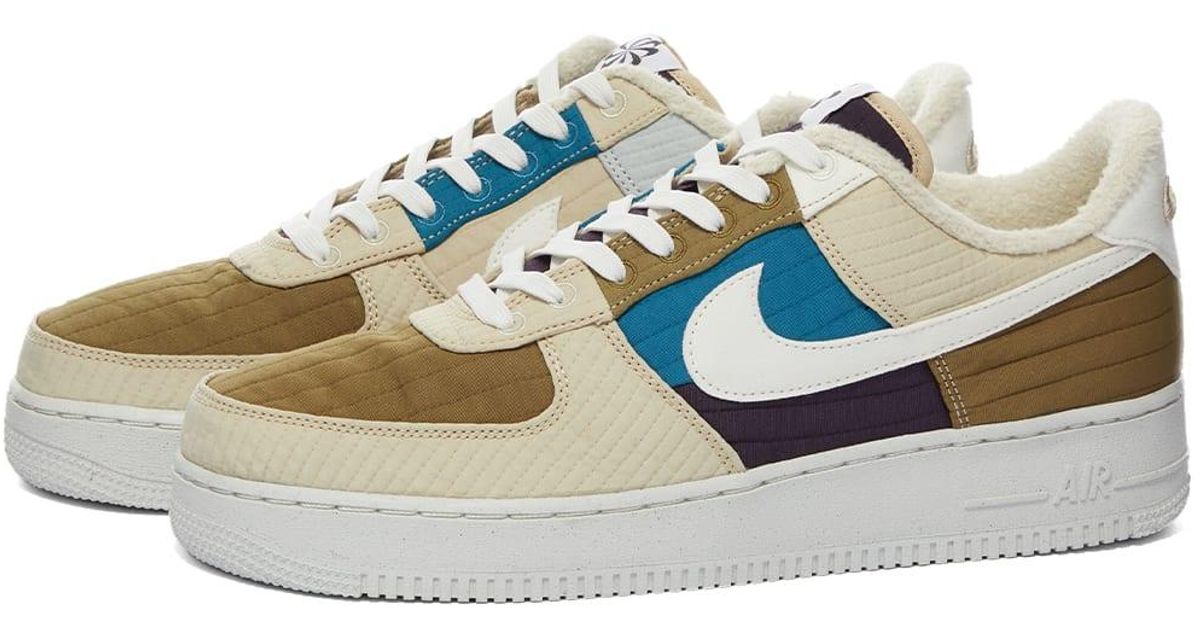 Nike Air Force 1 '07 Patchwork Quilt Sneakers for Men | Lyst