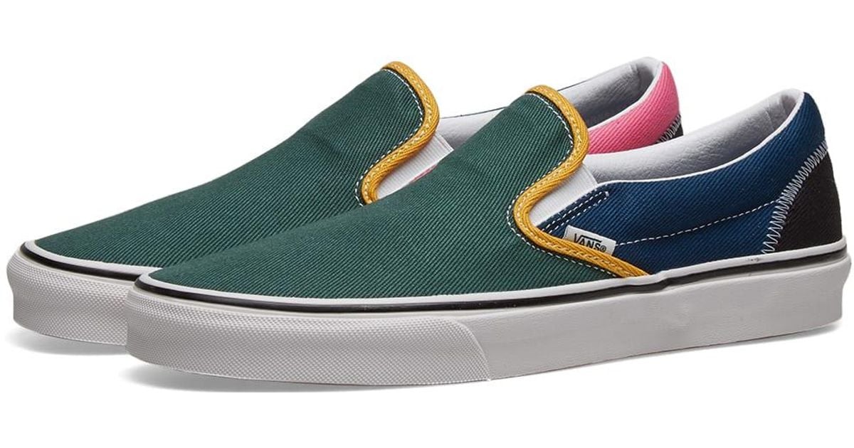 vans varsity slip on