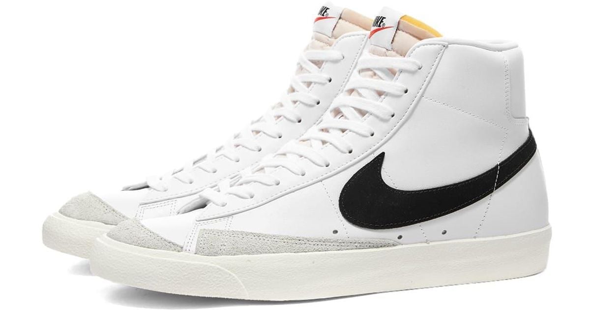 nike blazer low vintage white