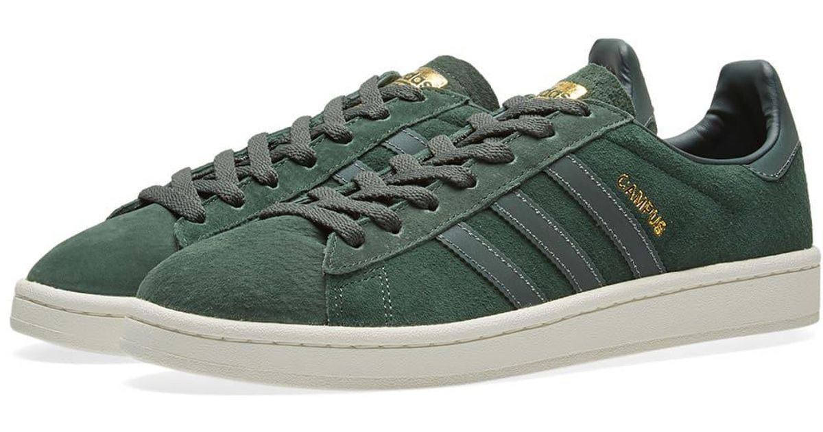 adidas Suede Campus in Green for Men Lyst