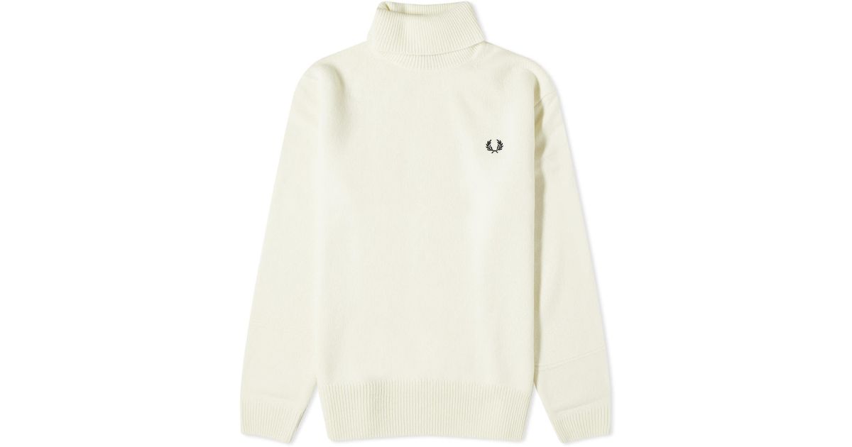 Fred perry roll outlet neck