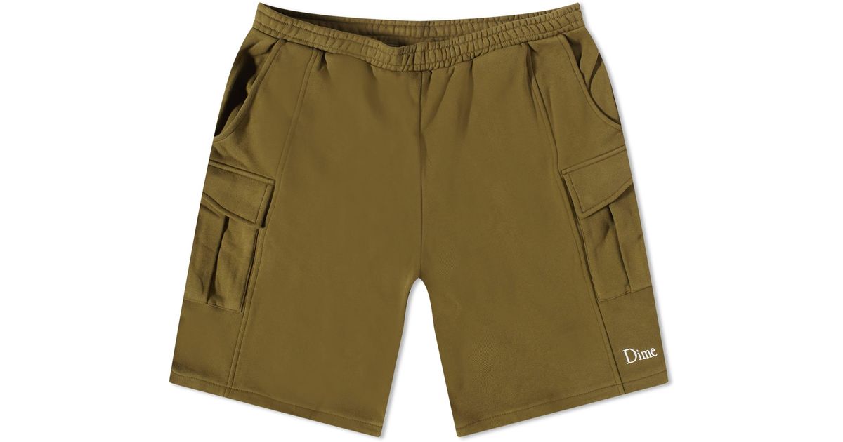 Dime Heavy Cargo Short in Green for Men Lyst