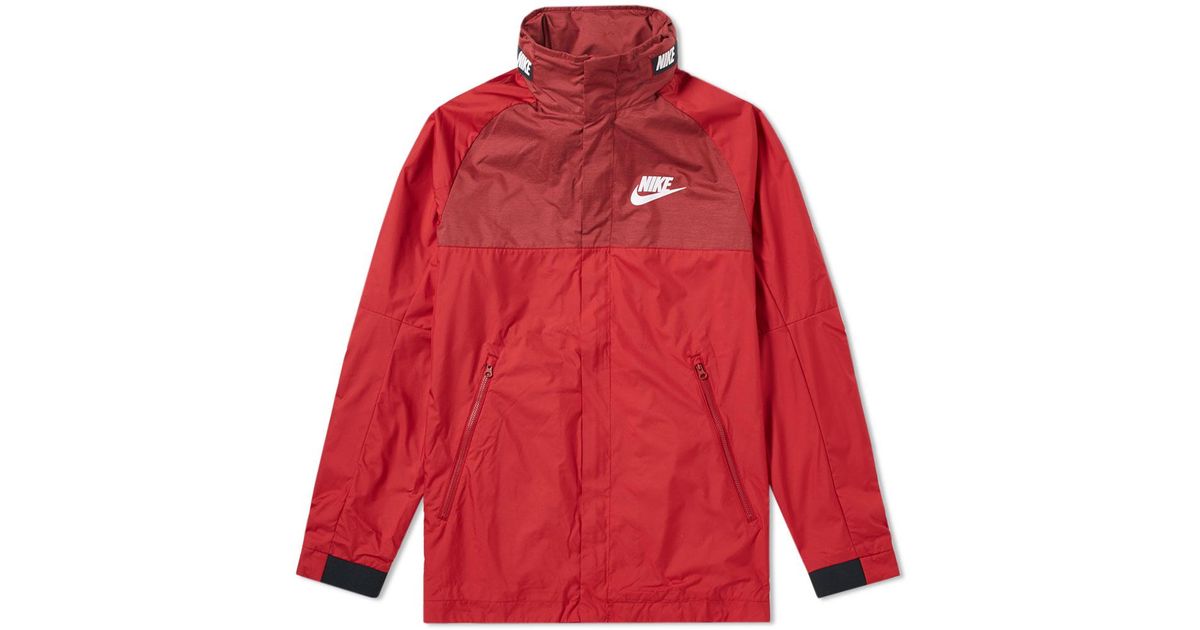 nike av15 woven jacket