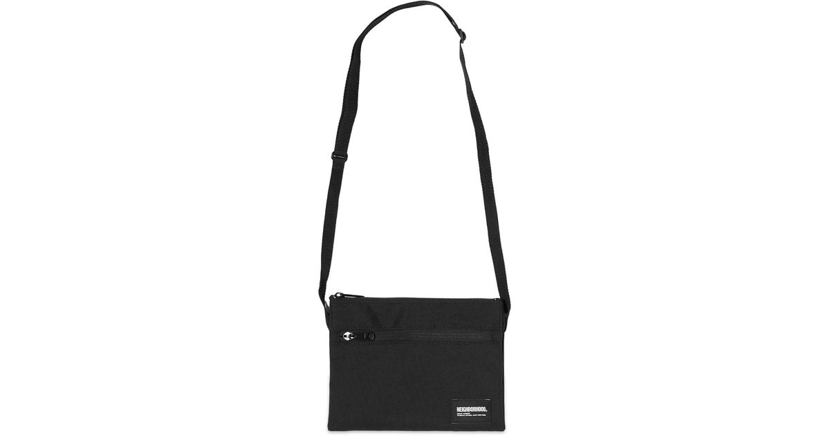 Neighborhood Mini Rectangle Bag in Black for Men | Lyst Australia