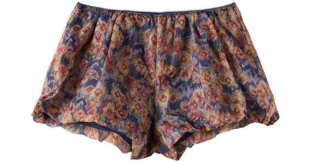 SIR. Fiore Mini Short in Brown | Lyst