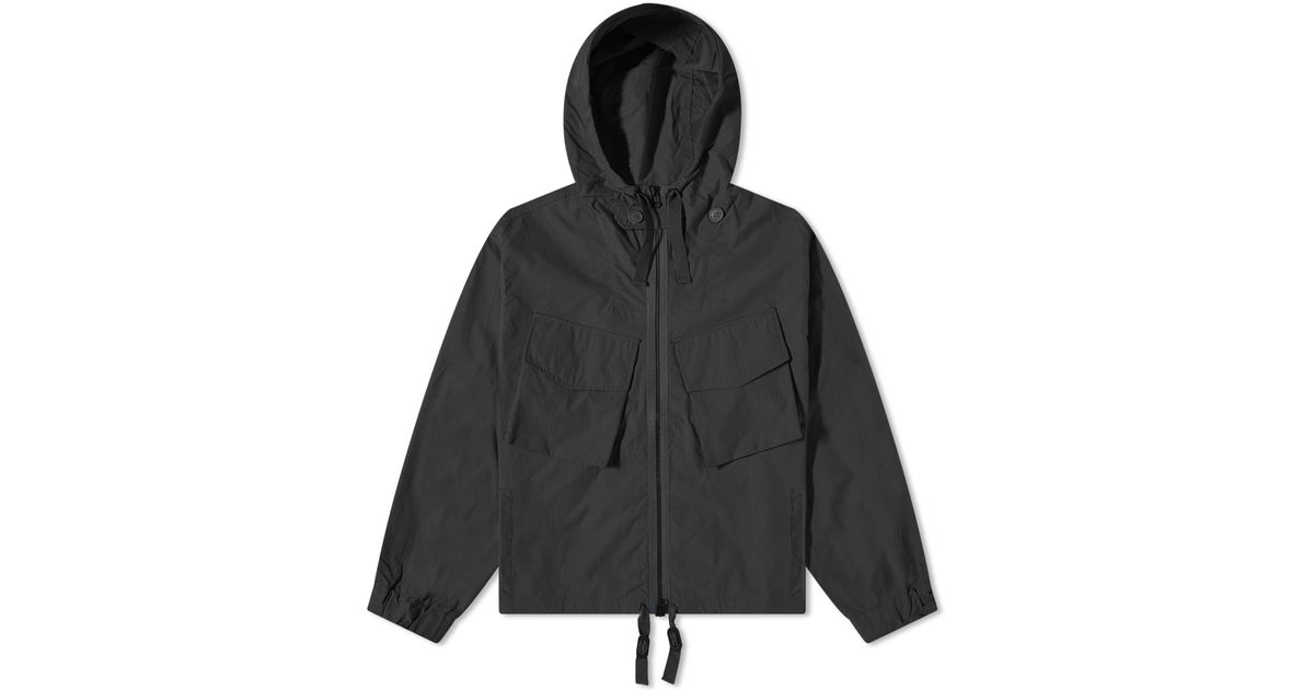 FRIZMWORKS Smock Hooded Parka Jacket in Black for Men | Lyst
