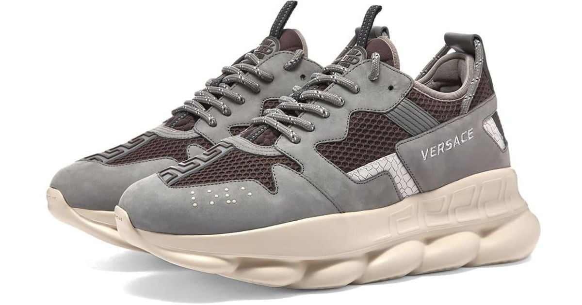 grey versace sneakers