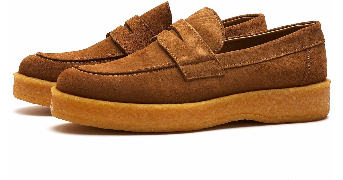 VINNY'S Yardee Creeper Loafer in Brown for Men Lyst UK
