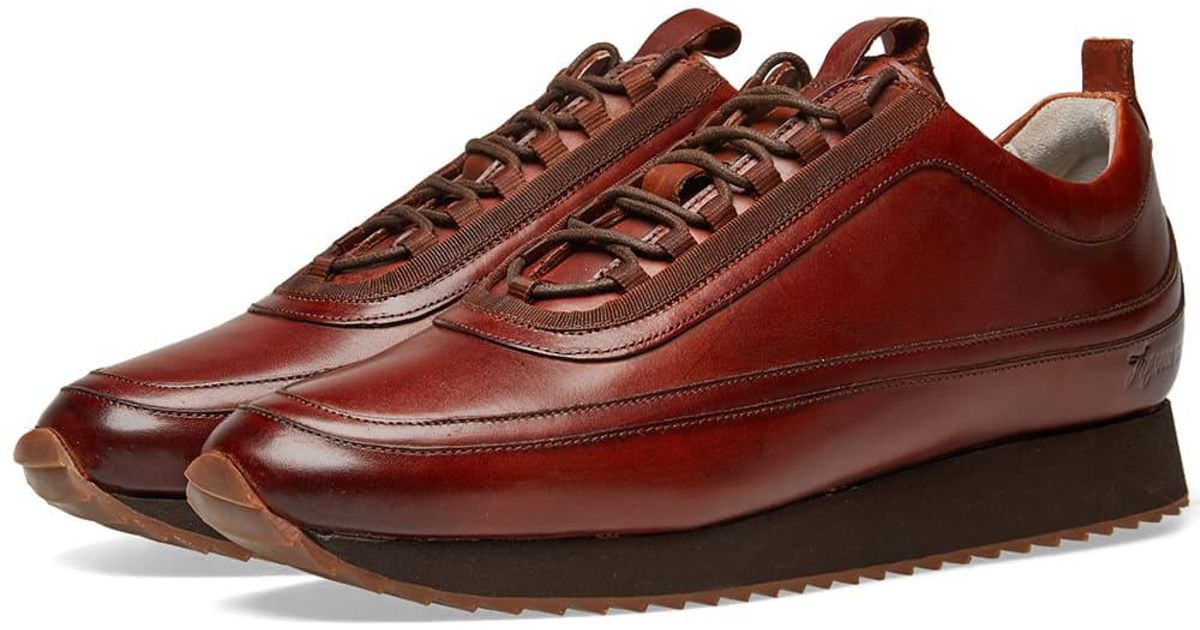 Grenson Leather Sneaker 12 in Brown for 