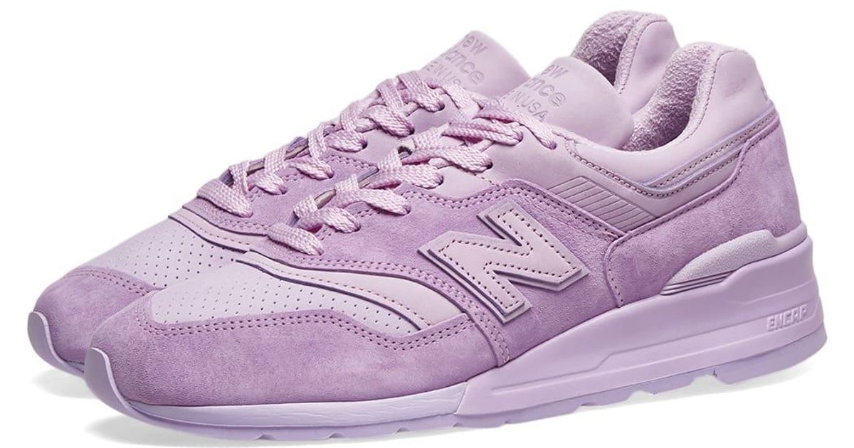 New Balance Suede Made In Us 997 in Lavender (Purple) for Men - Lyst