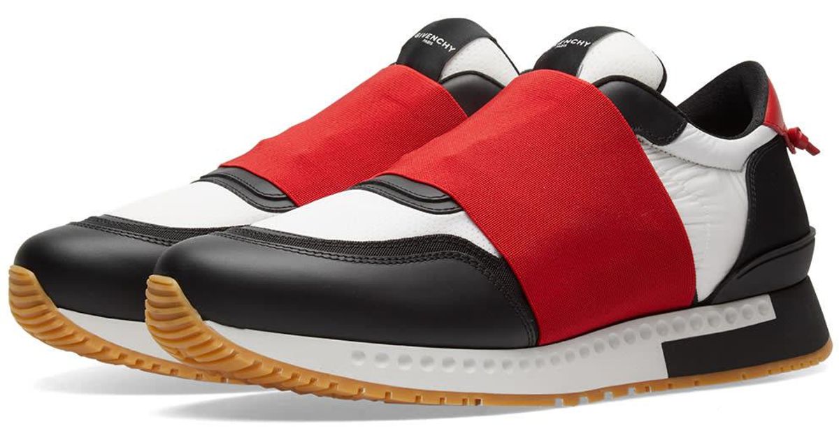 Givenchy Leather Active Runner Elastic 