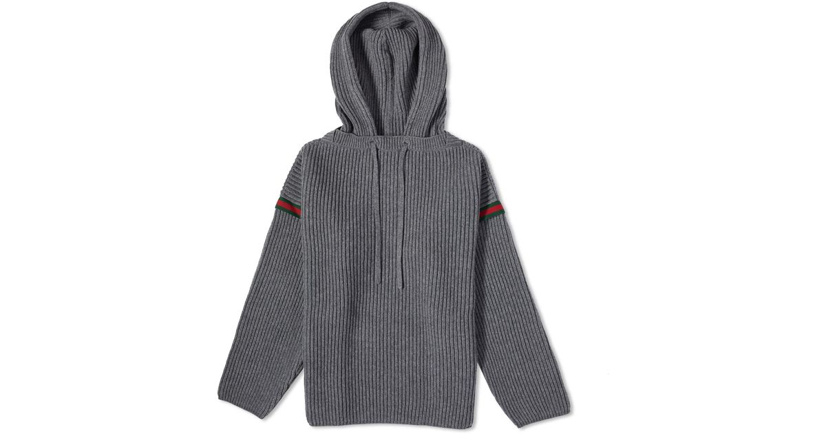 Gucci hotsell stripe hoodie