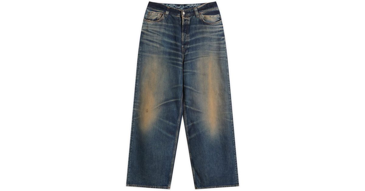 Acne Studios 2023 U Rocka Wash Loose Fit Jeans in Blue for Men | Lyst