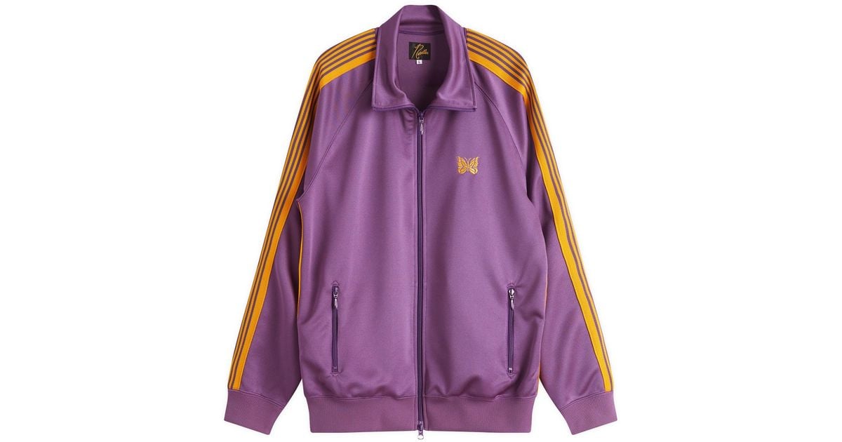 Needles Poly Smooth Track Jacket in Purple for Men | Lyst Needles Poly Smooth Track Jacket in Purple for Men | Lyst