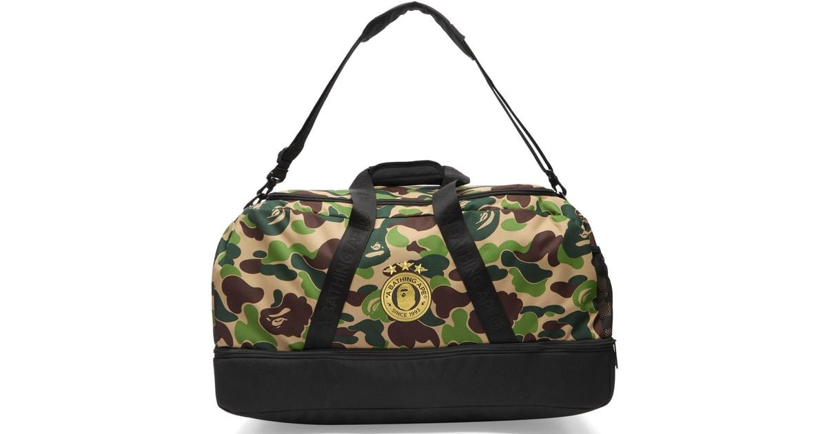adidas X Bape Duffle Bag in Black for Men | Lyst