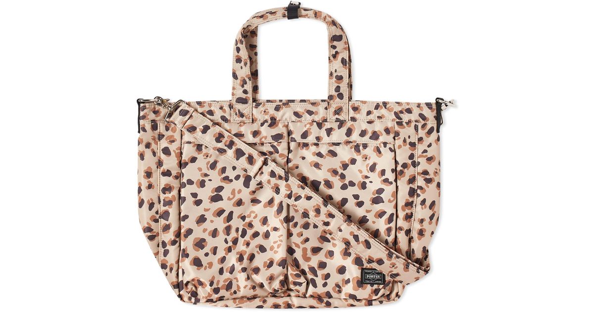 DRAWSTRING BAG (LEOPARD FUR)【BEIGE】｜WACKO MARIA｜MELTING
