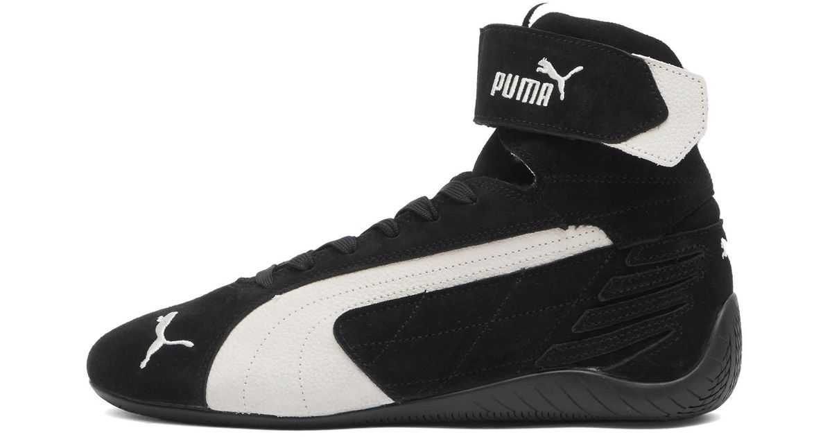 PUMA Speedcat Mid in Black | Lyst