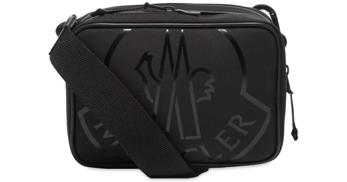 Moncler Synthetic Climb Small Crossbody Bag in Black for Men Lyst