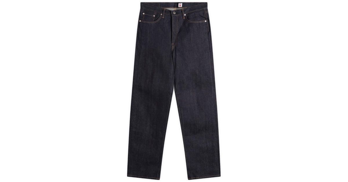 Edwin Loose Straight Selvedge Jeans in Blue for Men | Lyst