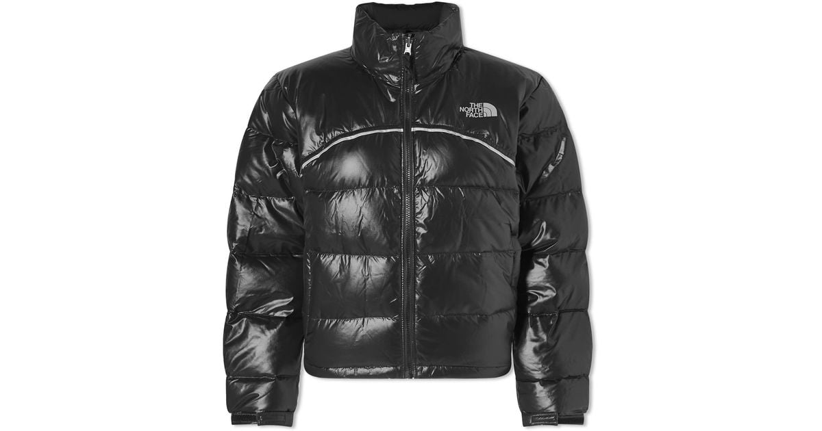 North face deals shiny jacket