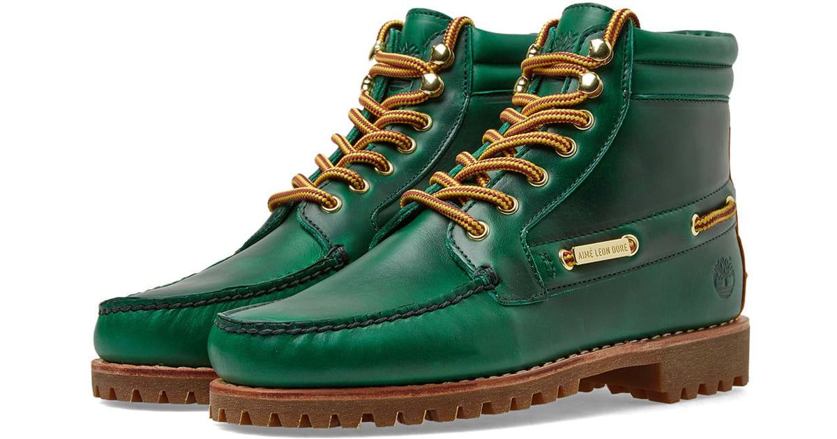 timberland x aimé leon dore 7 eye lug sole boot