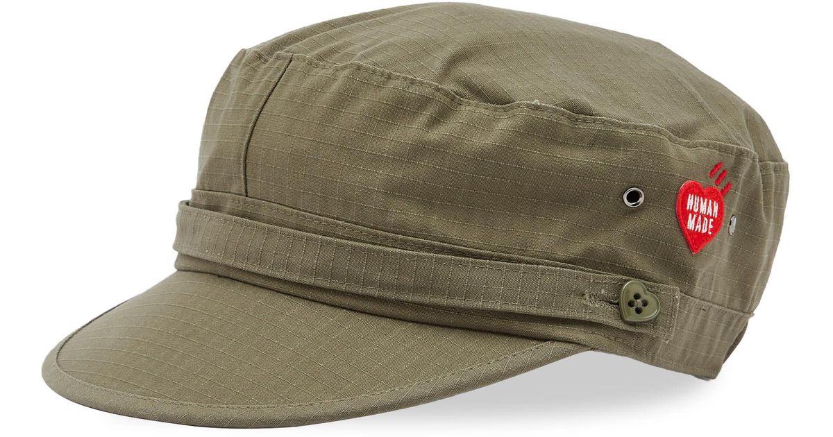 Human Made Military Cap in Green for Men Lyst UK