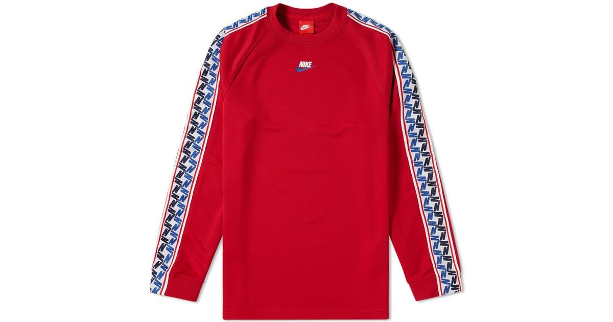 nike taped long sleeve