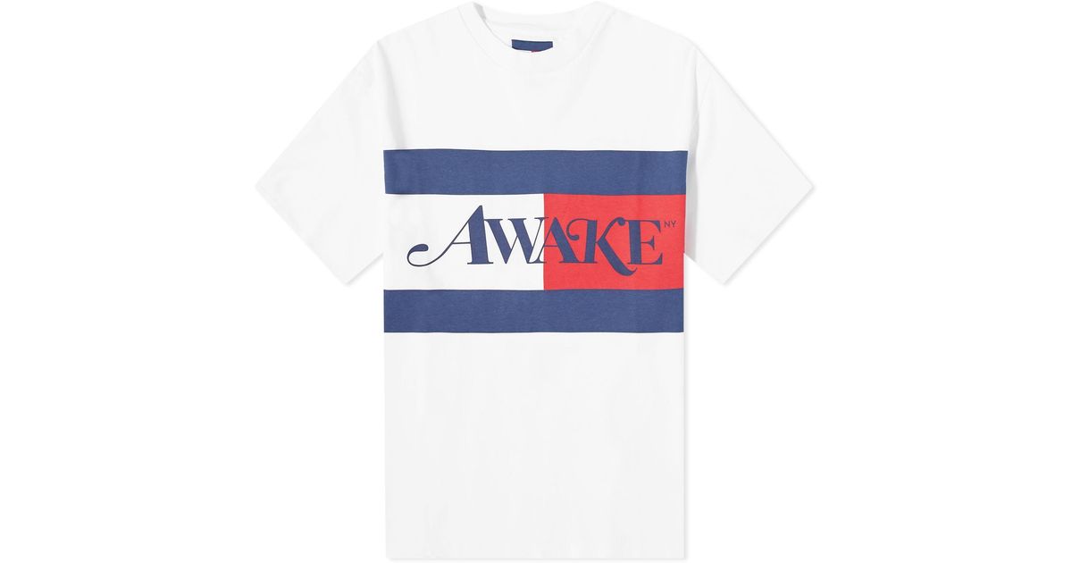 Hilfiger Blue Awake Tommy Lyst X | Ny T-shirt Flag in