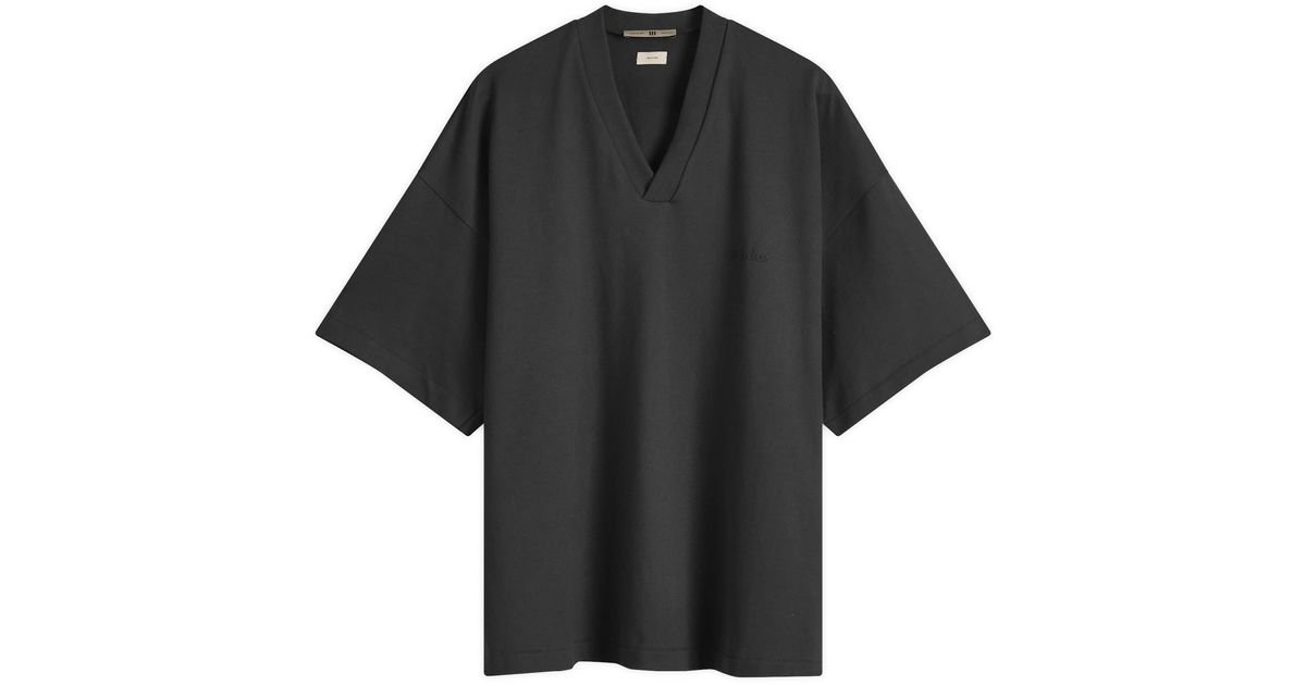 Adidas x FOG Adidas X Fear Of God Athletics V-Neck T-Shirt in 