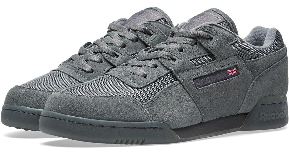 Reebok Suede Workout Plus Tn in Green for Men Lyst