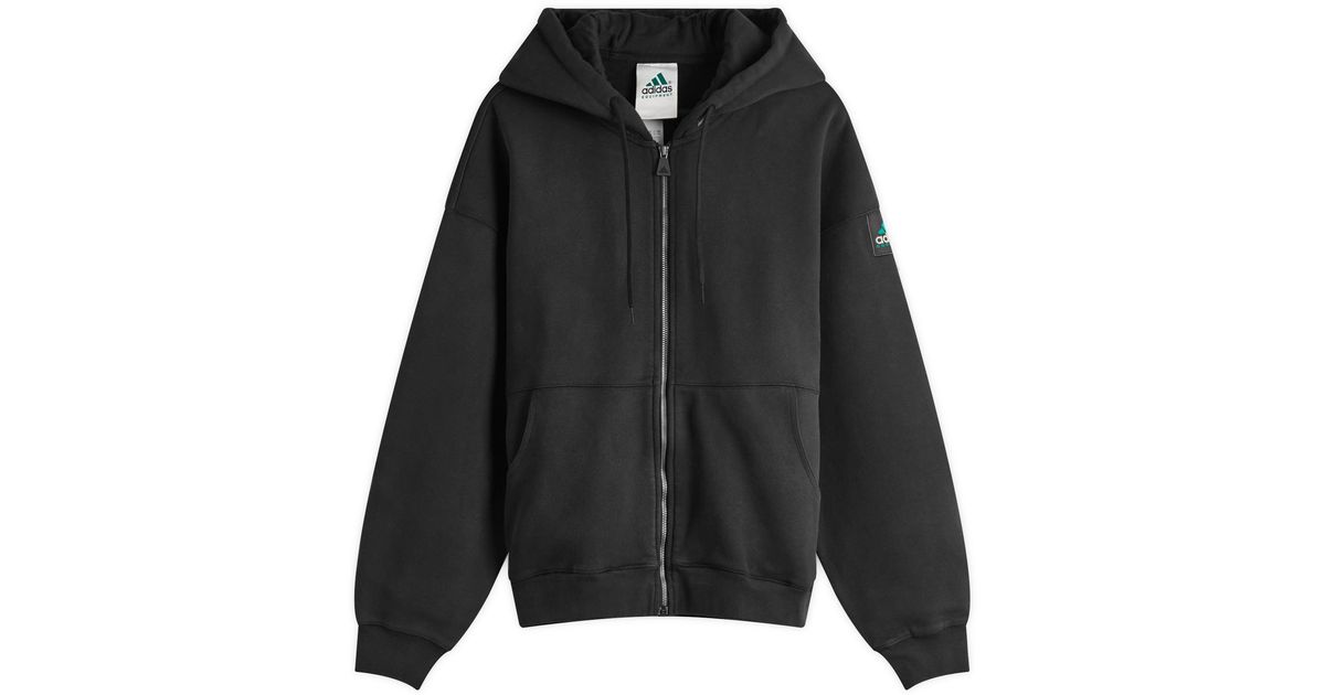 adidas Eqt Hoodie in Black for Men Lyst UK
