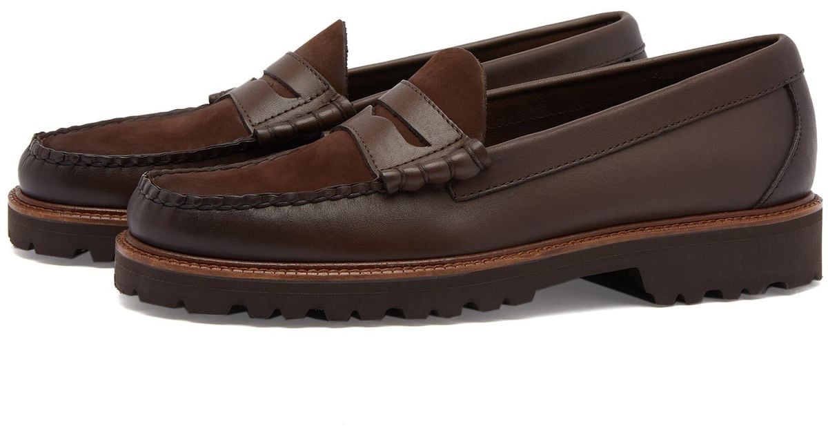 Mens soft leather penny deals loafers