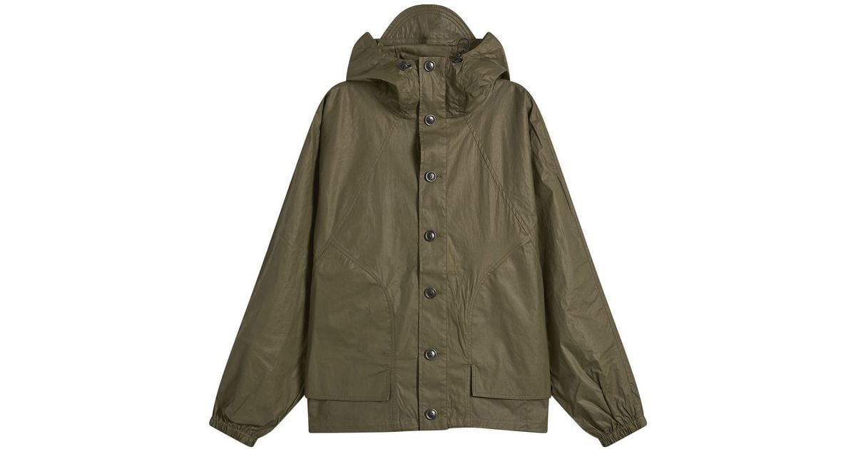 YMC Coated Cotton Bonehead Jacket in Green for Men | Lyst UK