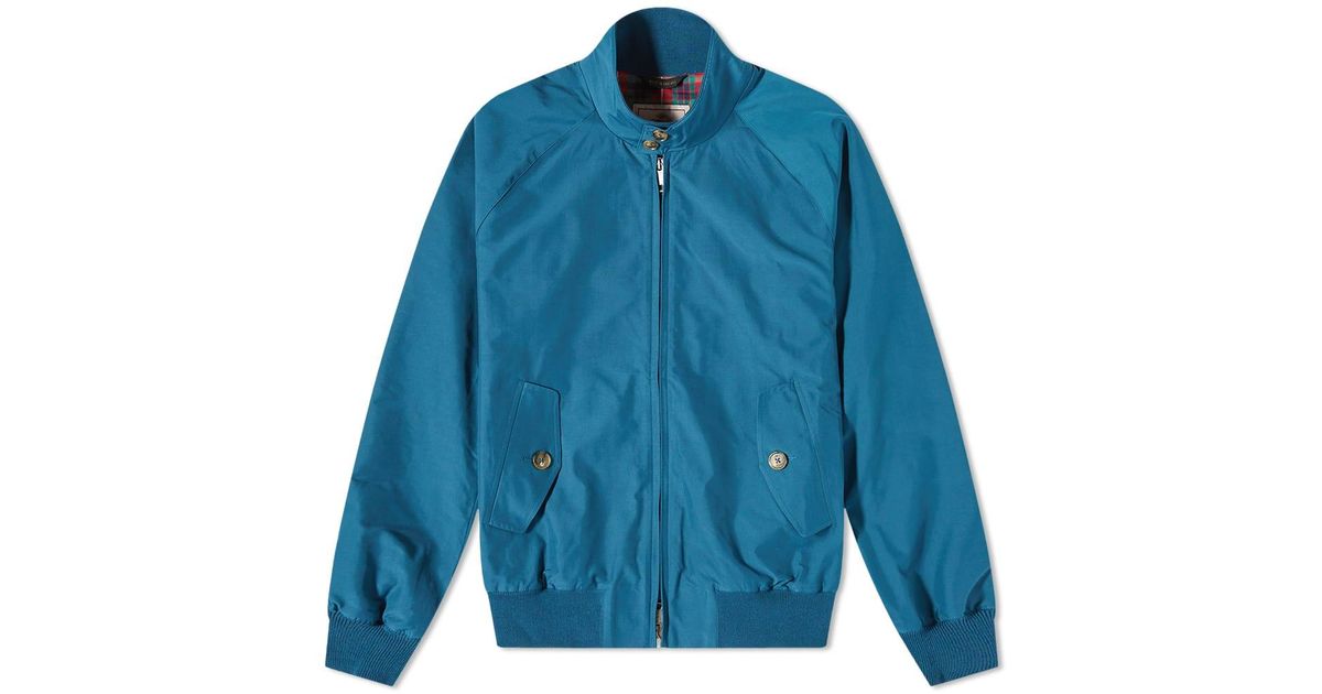 Baracuta G9 Original Harrington Jacket in Blue for Men | Lyst Australia