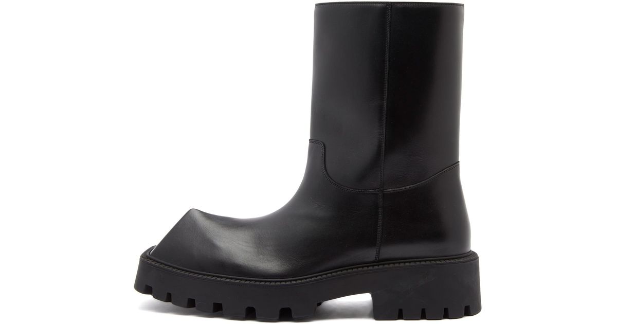 Balenciaga Rhino Boot in Black for Men | Lyst