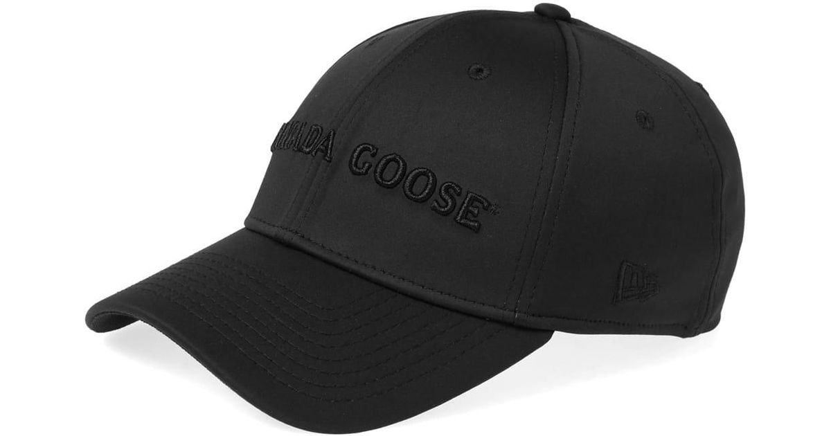 canada goose black baseball cap canada goose black baseball cap