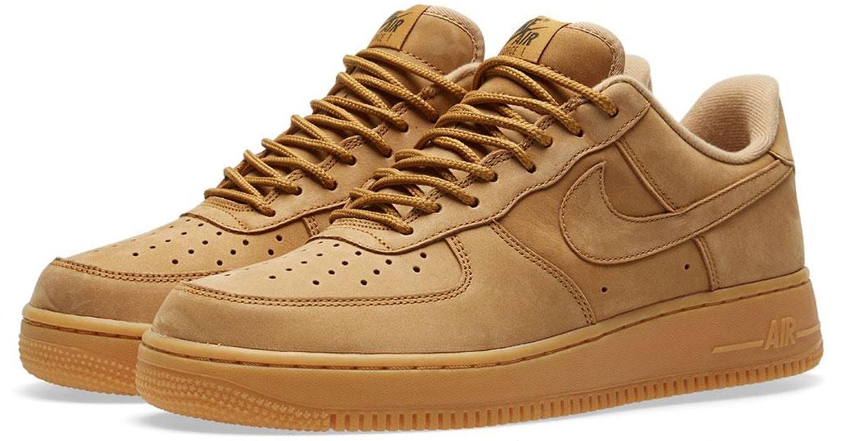 air force 1 brown leather