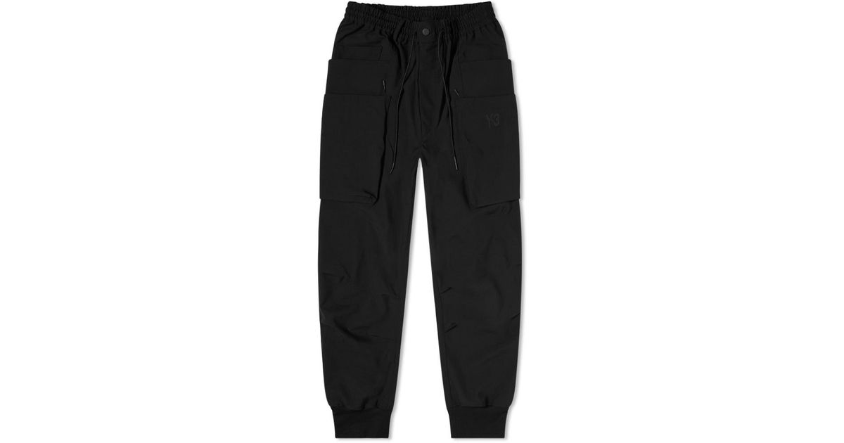 Y-3 Classic Light Ripstop Utility Pant in Black for Men | Lyst Canada