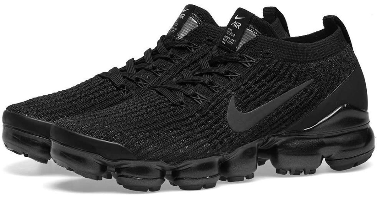 Nike Synthetic Air Vapormax Flyknit 3 in Black - Save 40% - Lyst