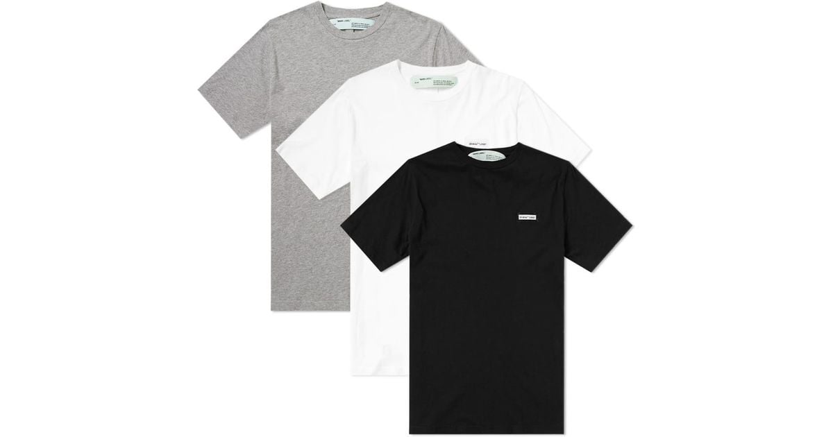 white basic tee